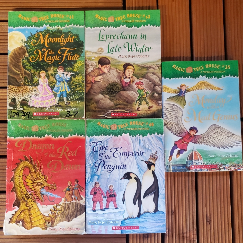 Magic Tree House Bundle Pack of 5 Books